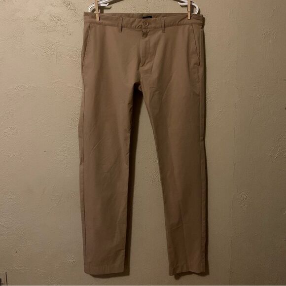 J Crew Factory Slim Flex Khaki Pants - Picture 1 of 6